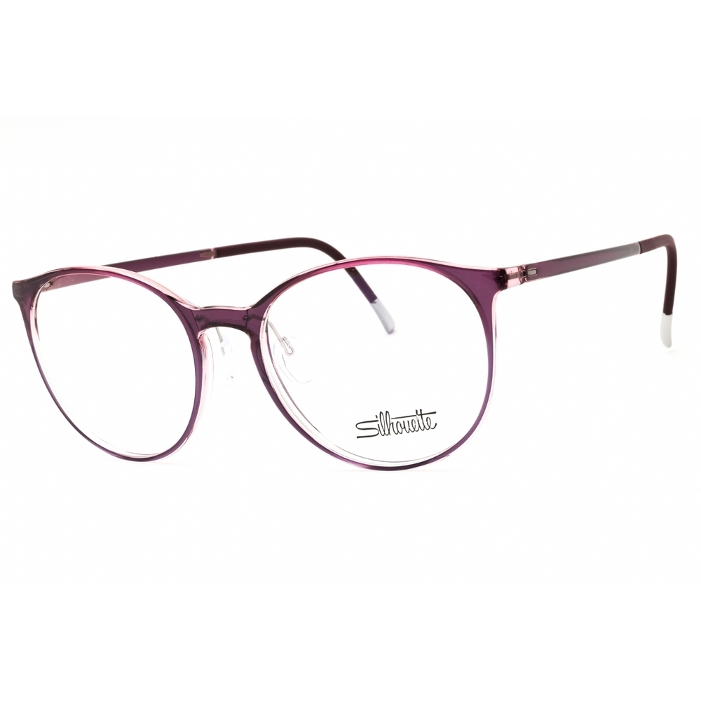 NWT Silhouette SPX Illusion Fullrim 2936/75 Rose W Round 52mm Eyeglasses